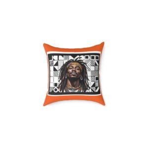 Rastafarian Square Poly Canvas Pillow