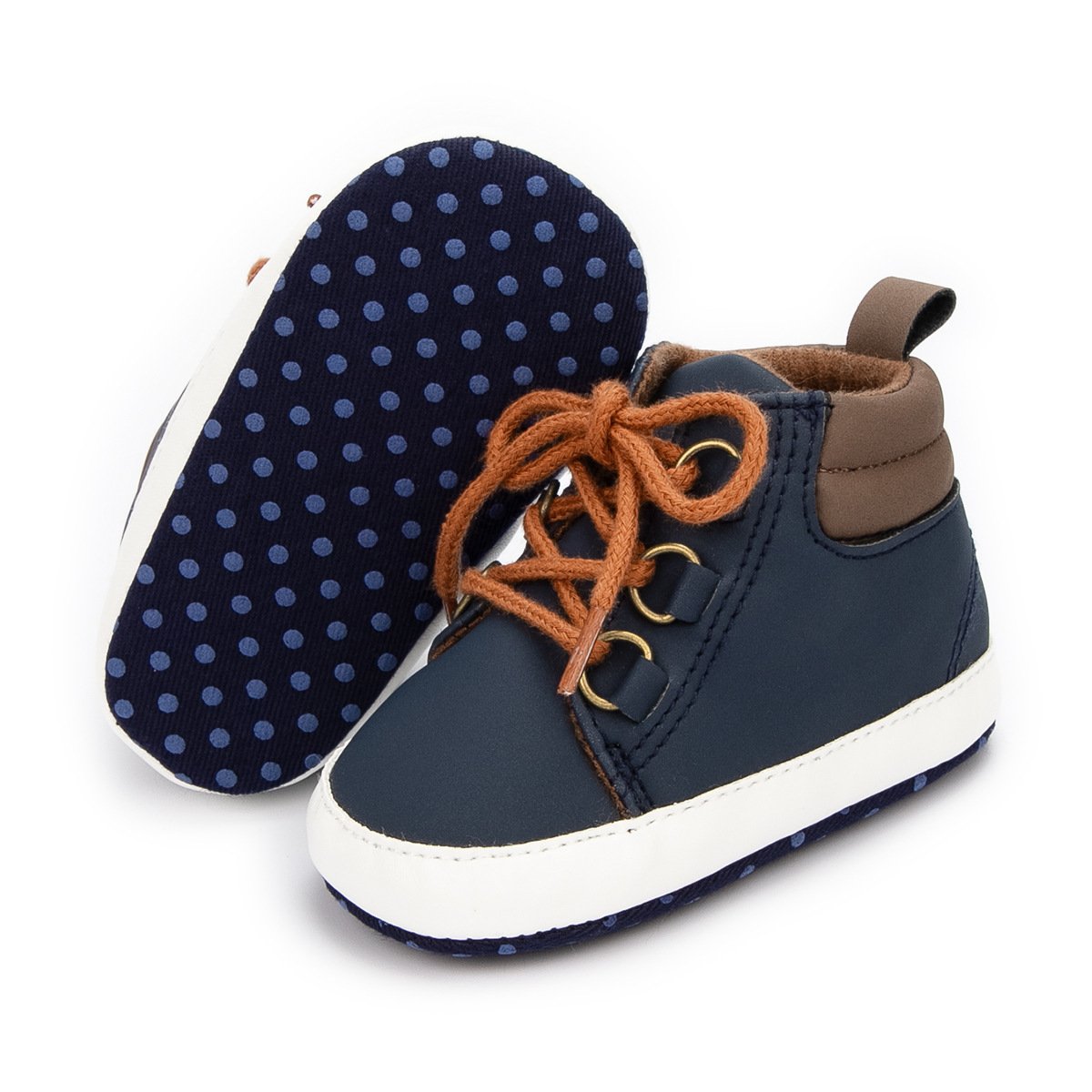 0-1 Years Old Toddler High-top Soft Soled Baby Shoes - Image 5