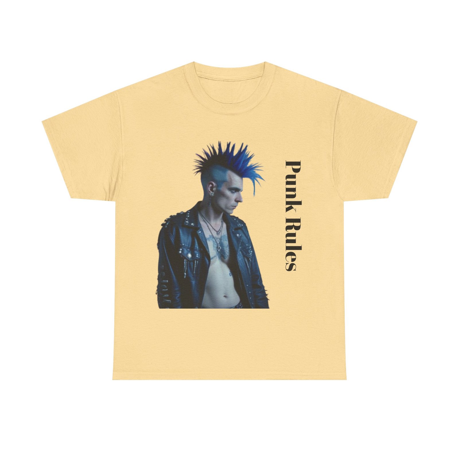Punk Mother Daughter Father Son Grandparents Grandkids Matching Unisex Heavy Cotton Tee - Image 13