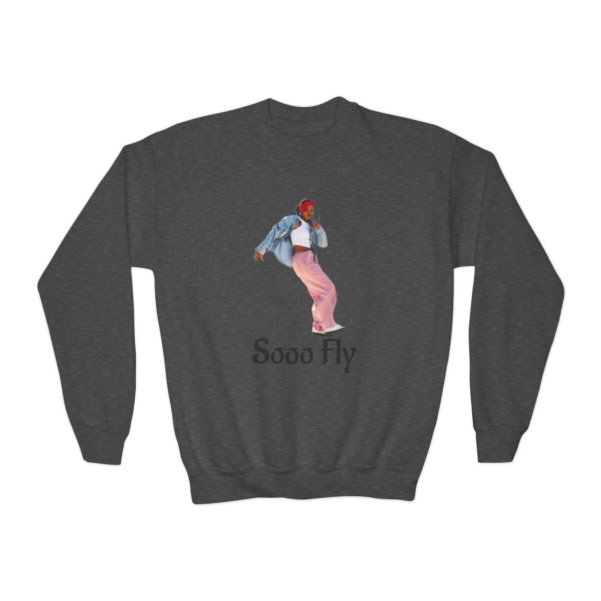 Another Level Brand Youth Crewneck Sweatshirt - Image 29