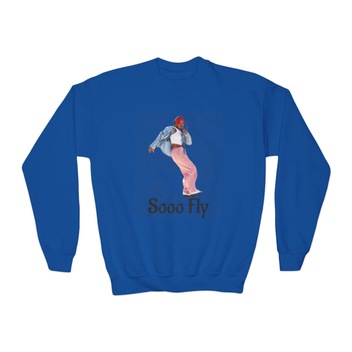 Another Level Brand Youth Crewneck Sweatshirt - Image 5