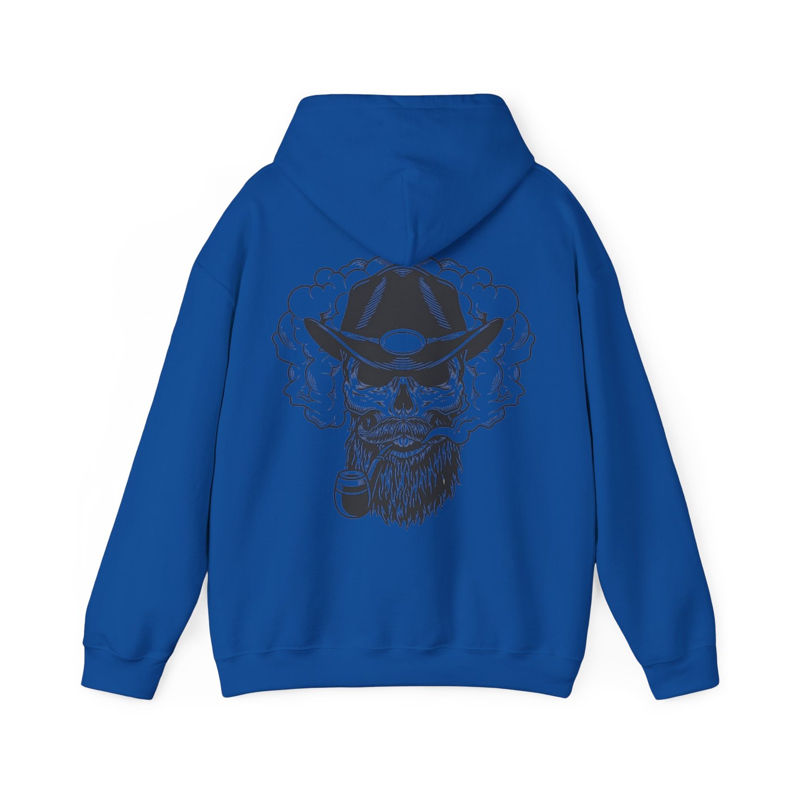 Gangster Skull Tattoo Hooded Sweatshirt. Unisex Heavy Blend™ Hooded Sweatshirt - Image 58