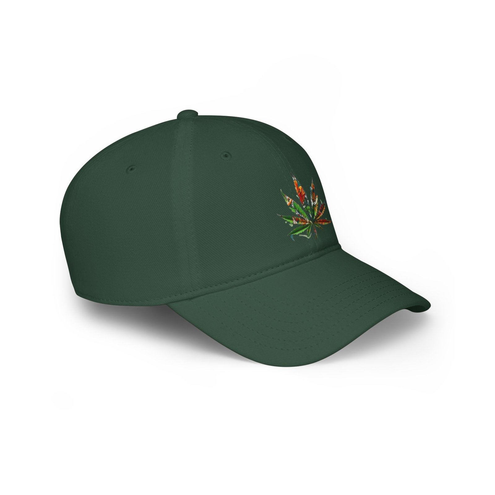 Rasta Music Reggae Jamaica Cannabis Marajuana Low Profile Baseball Cap - Image 15