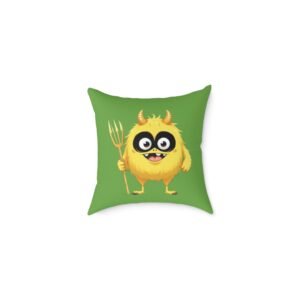 Cheeky Devil Poly Canvas Pillow