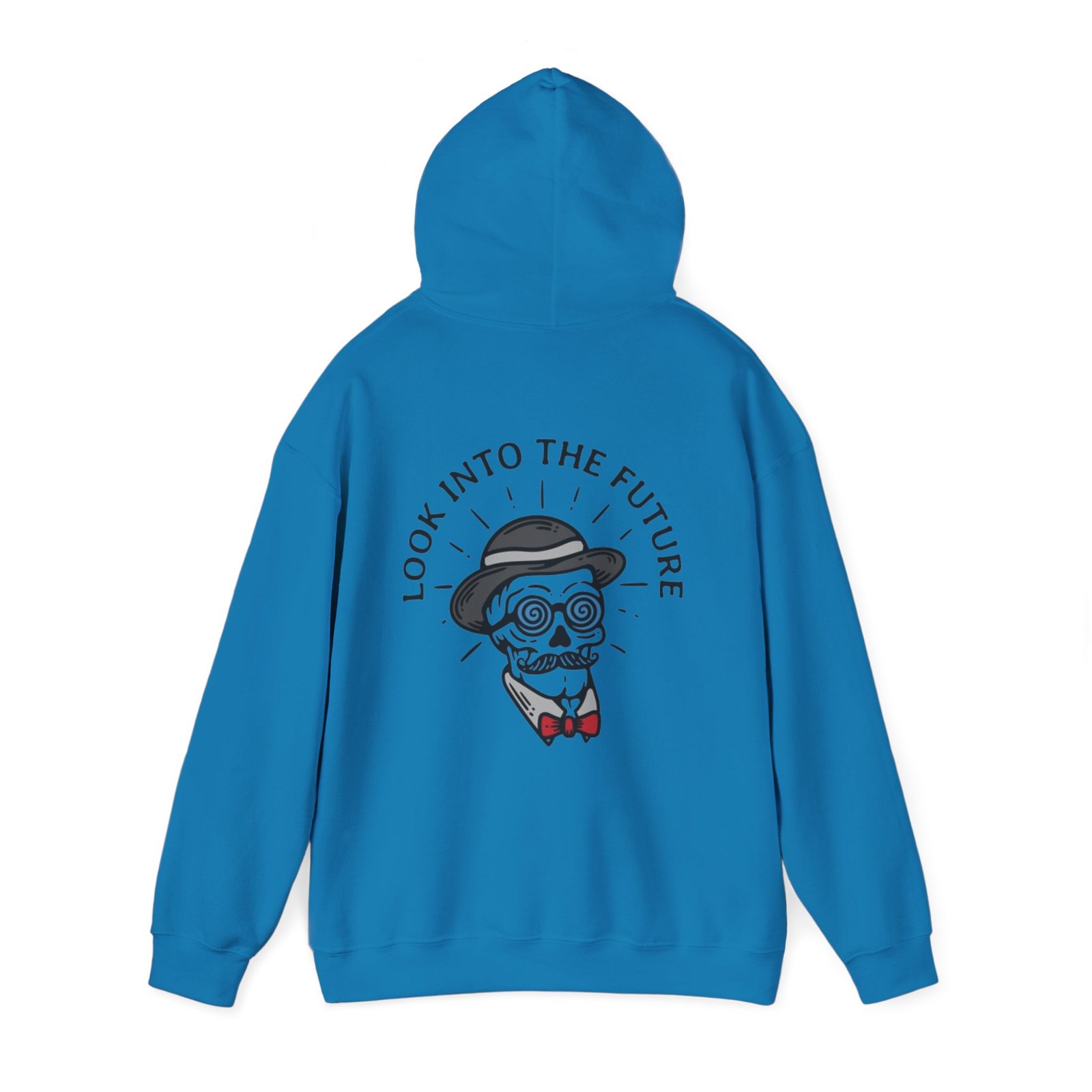 Gangster Skull Tattoo Hooded Sweatshirt. Unisex Heavy Blend™ Hooded Sweatshirt - Image 55