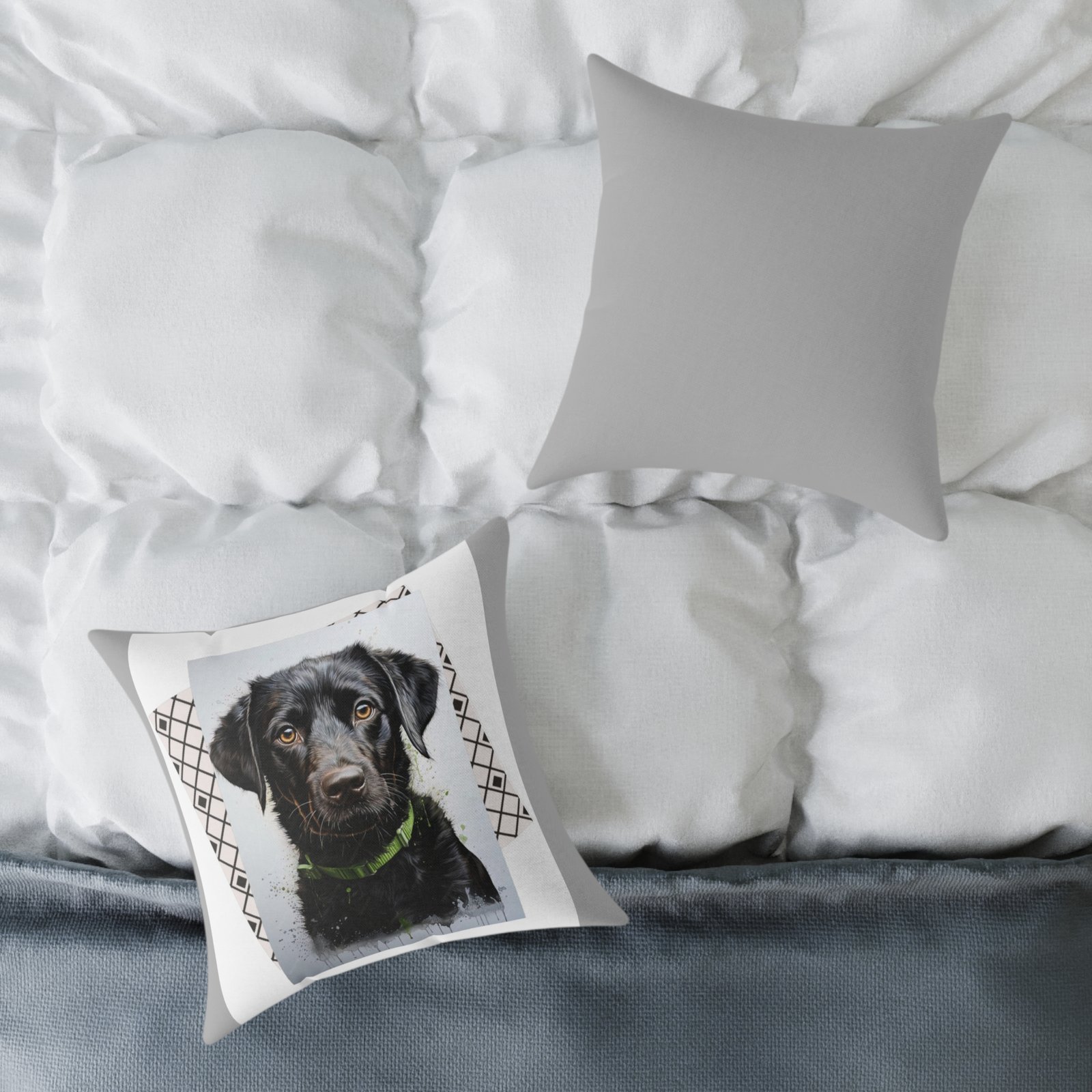 Square Poly Canvas Pillow - Image 8