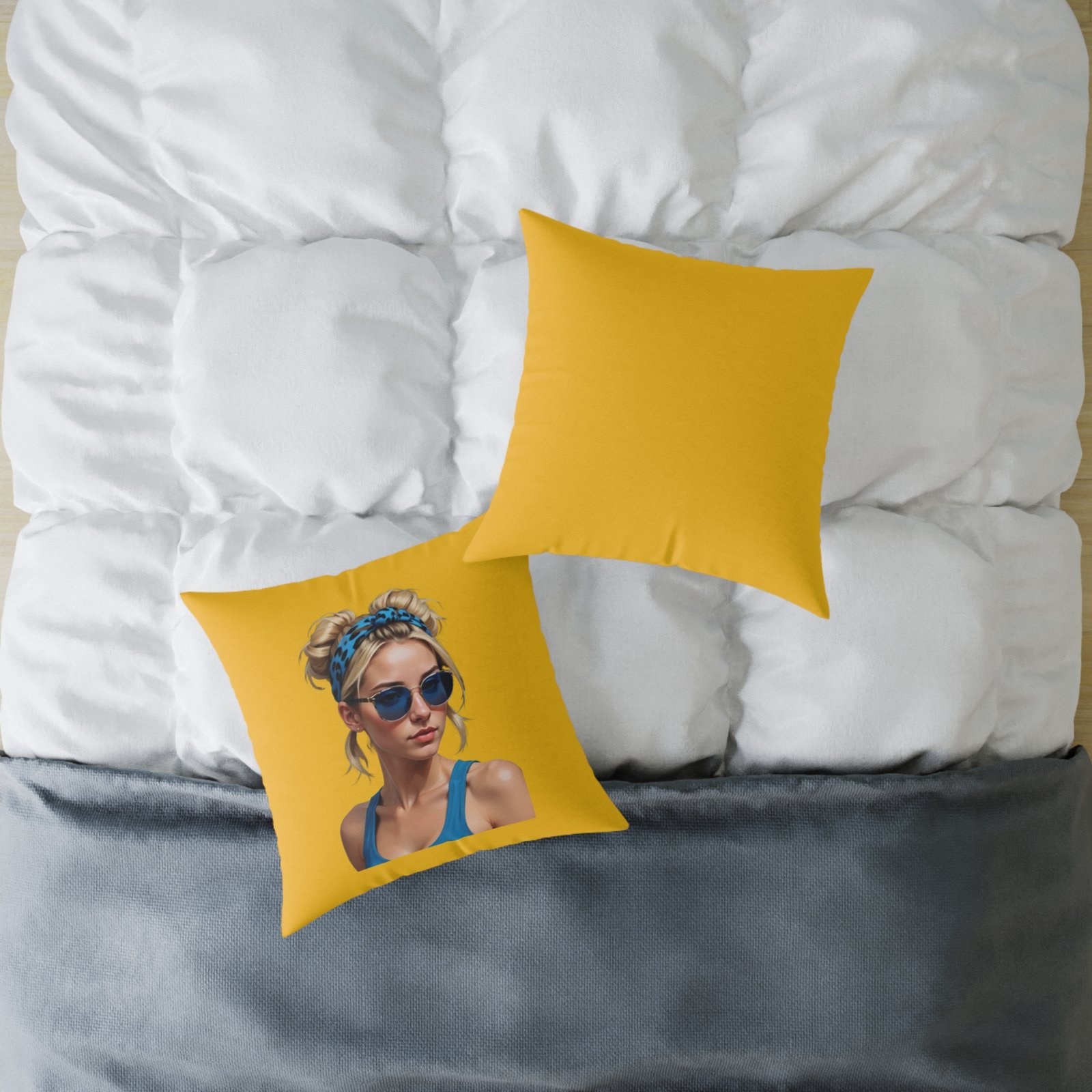 Bella Poly Canvas Pillow - Image 12