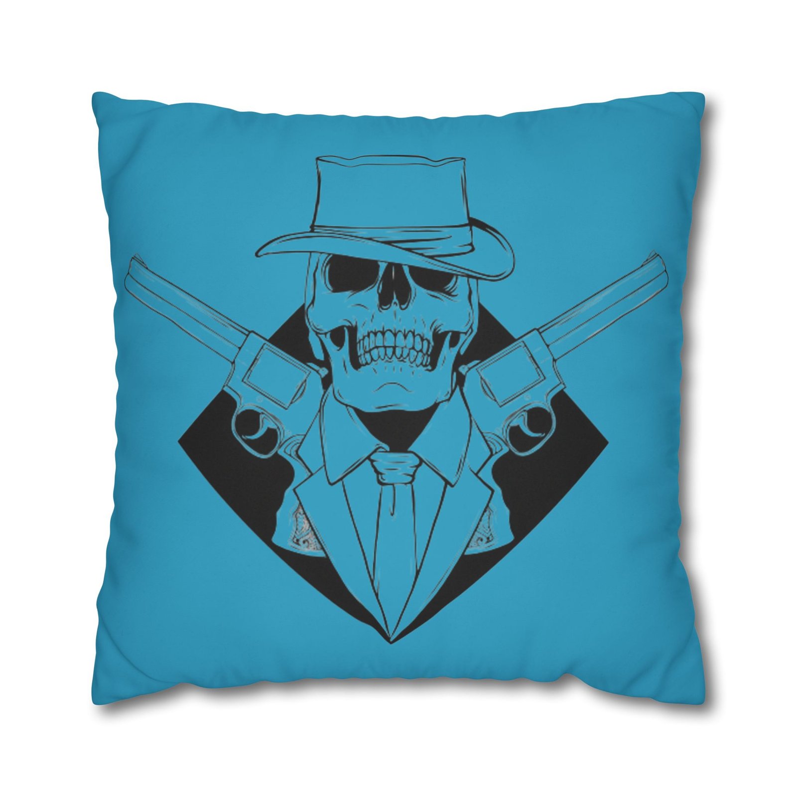 Gangster Square Poly Canvas Pillowcase - Image 17