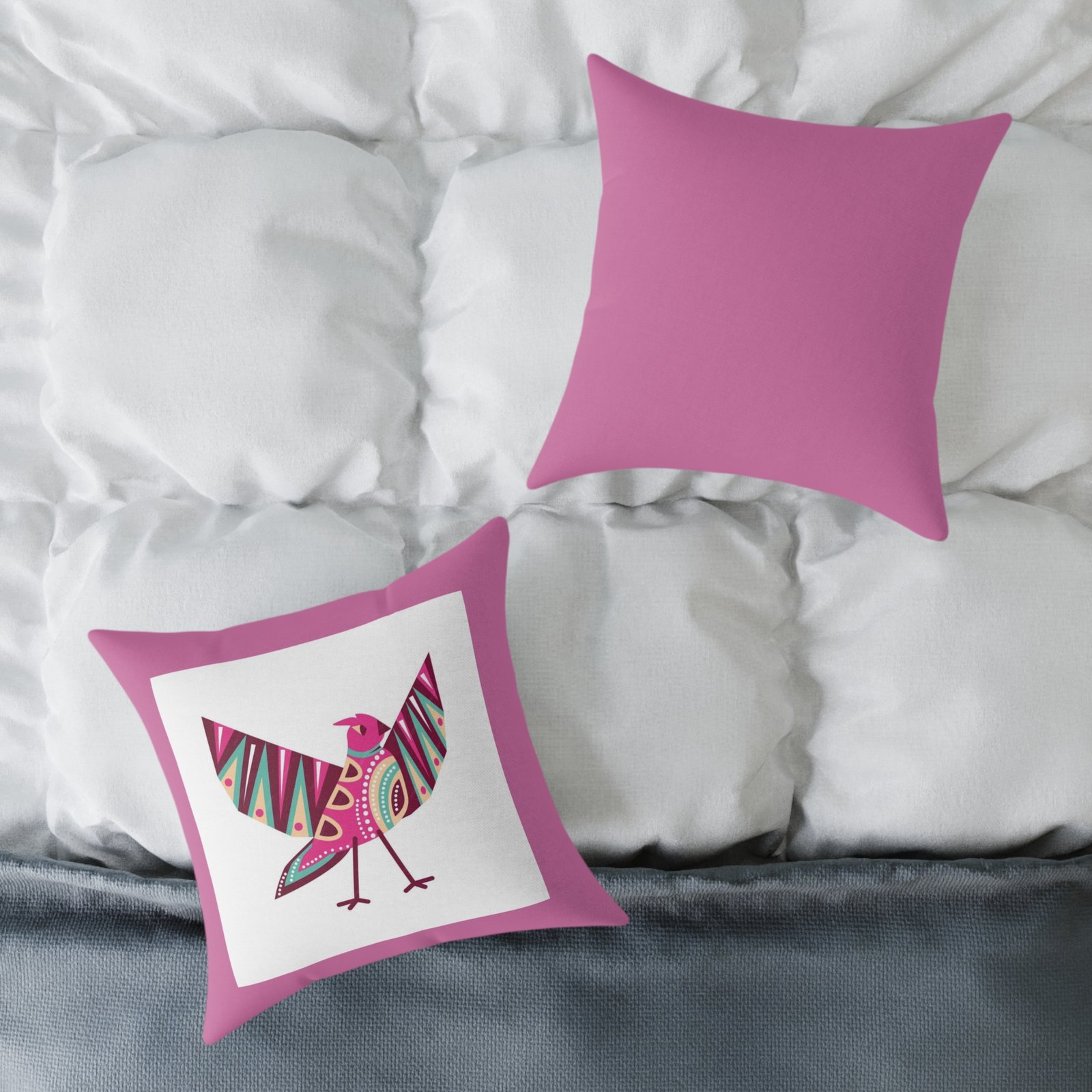 Mexico Square Poly Canvas Pillow - Image 8