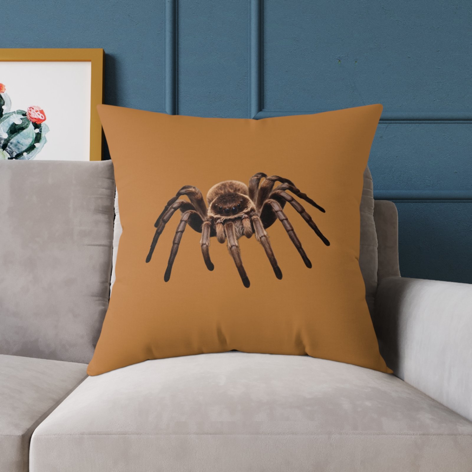 Spider Square Poly Canvas Pillow - Image 19