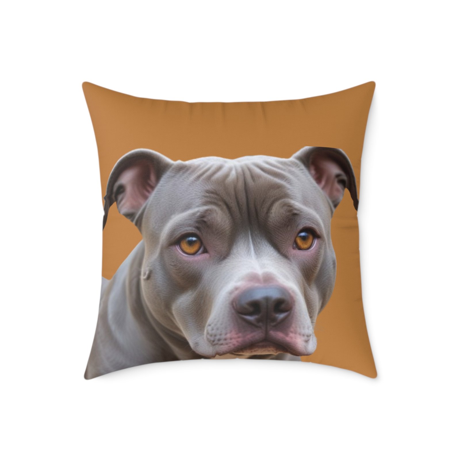 Staffordshire Bull Terrier Square Poly Canvas Pillow - Image 13