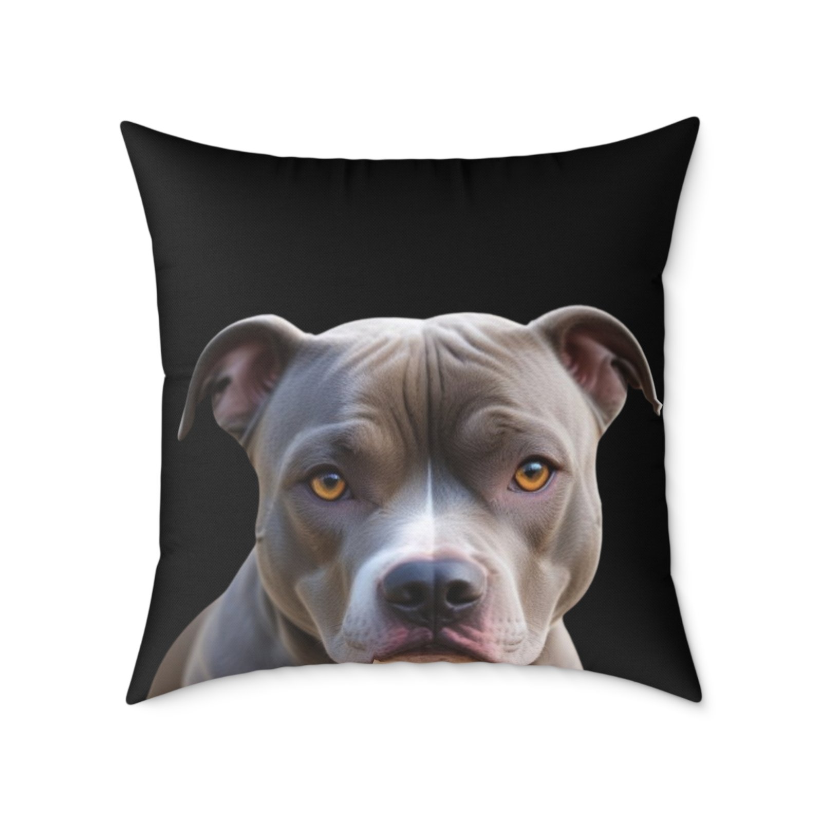 Staffordshire Bull Terrier Square Poly Canvas Pillow - Image 17