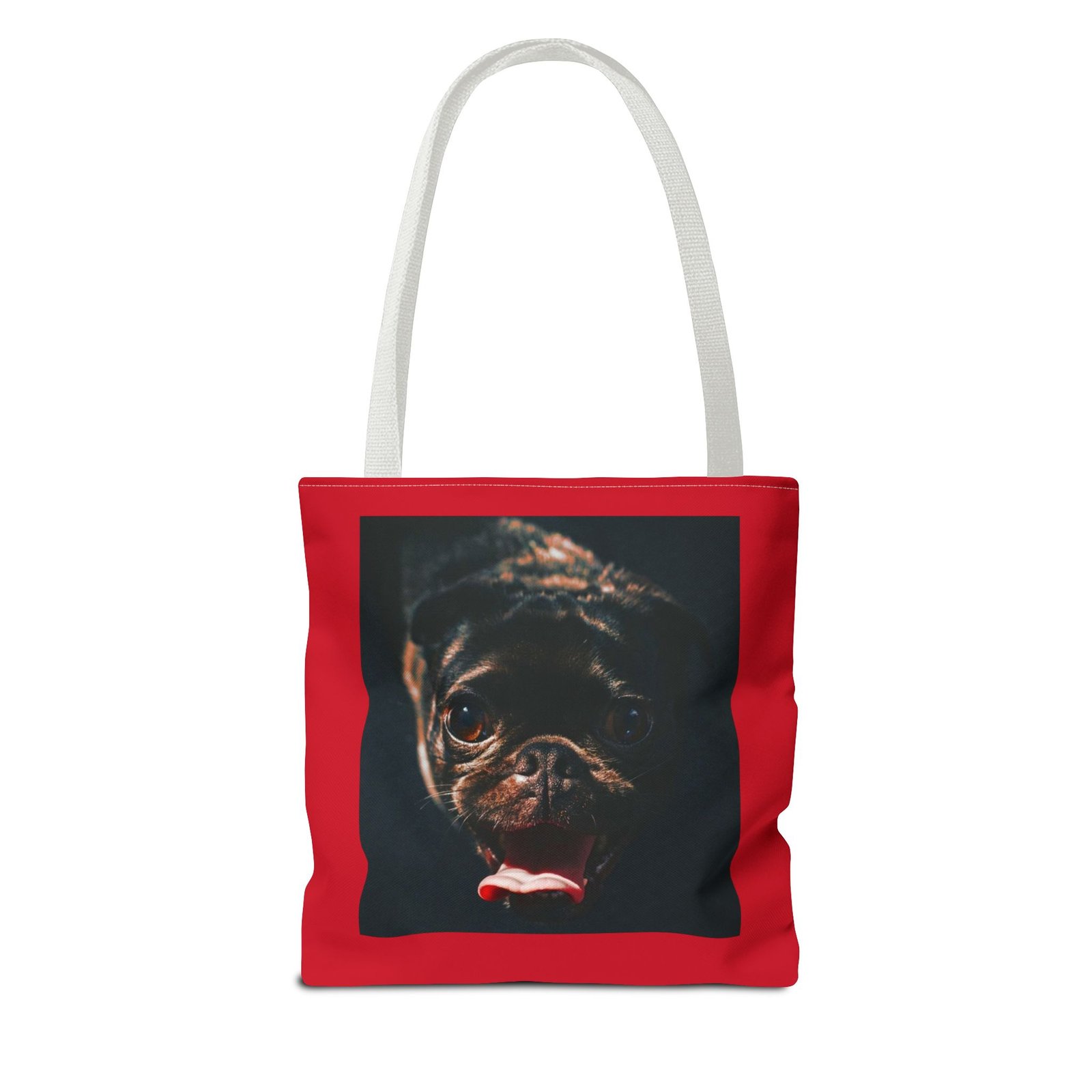 Pug Pet Lover Tote Bag - Stylish Dog Lover's Accessory - Image 10