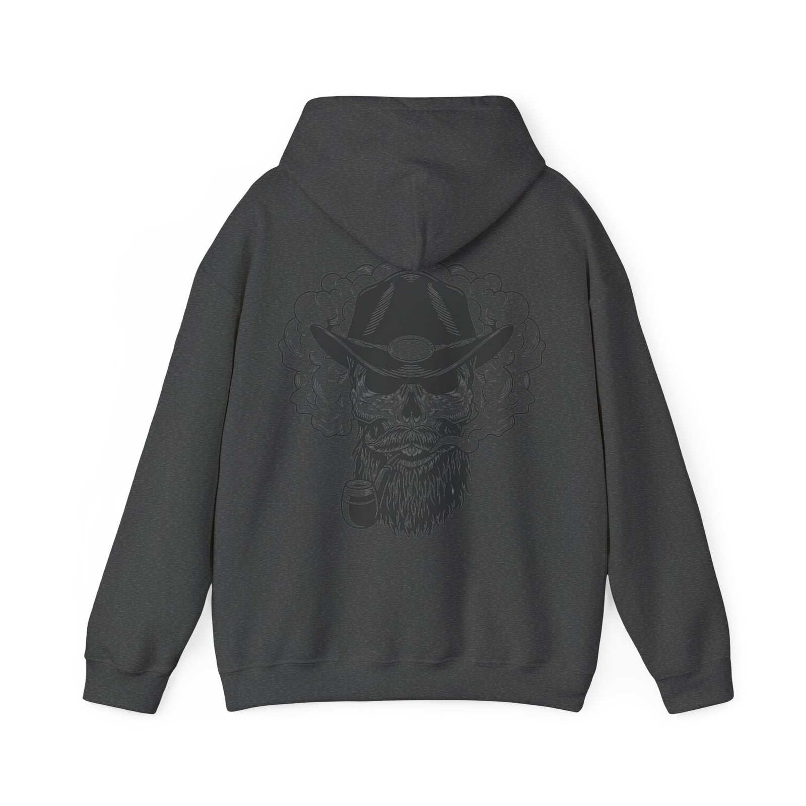 Gangster Skull Tattoo Hooded Sweatshirt. Unisex Heavy Blend™ Hooded Sweatshirt - Image 38