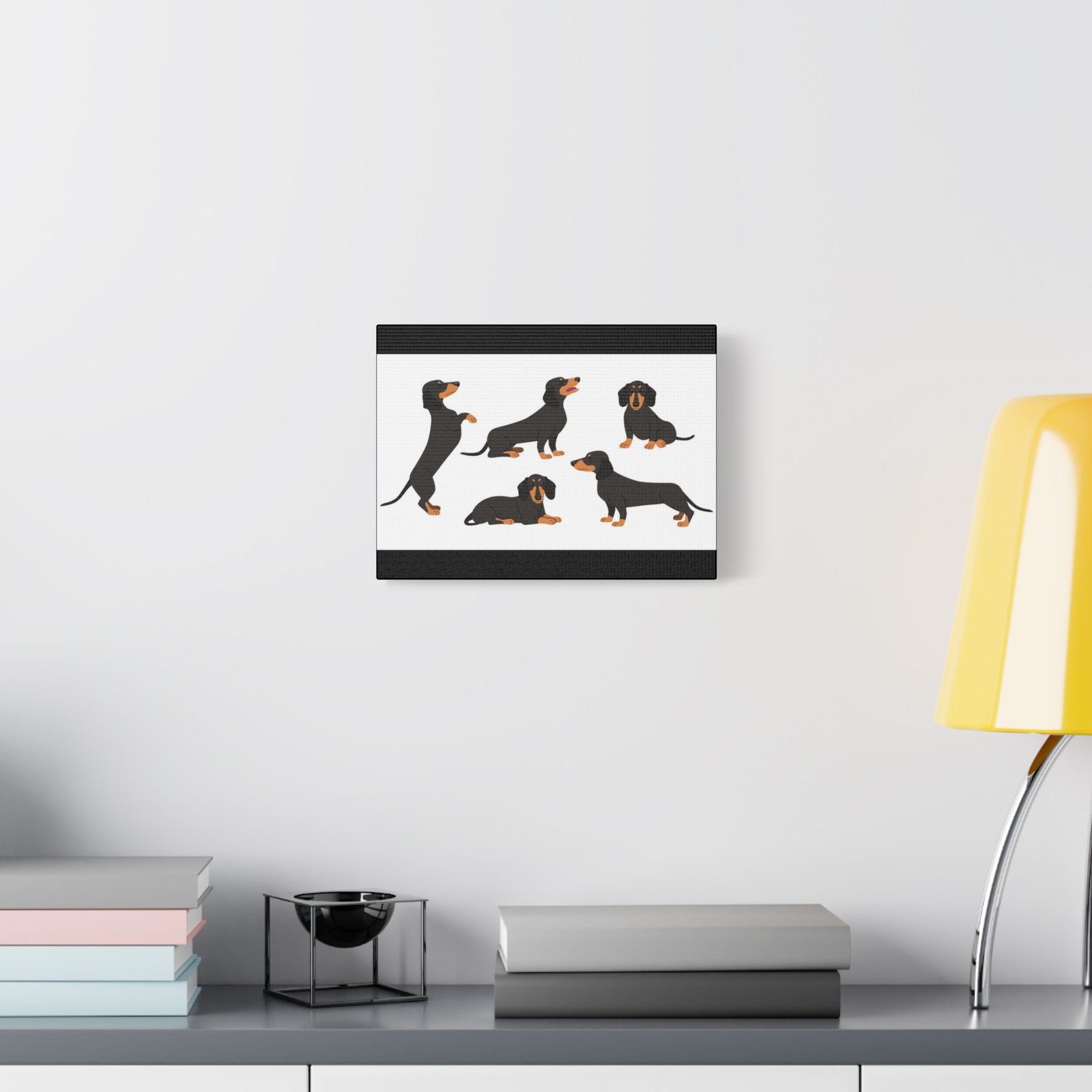 Sausage Dog Canvas Art - 1.25" Stretched Matte Print for Pet Lovers - Image 7