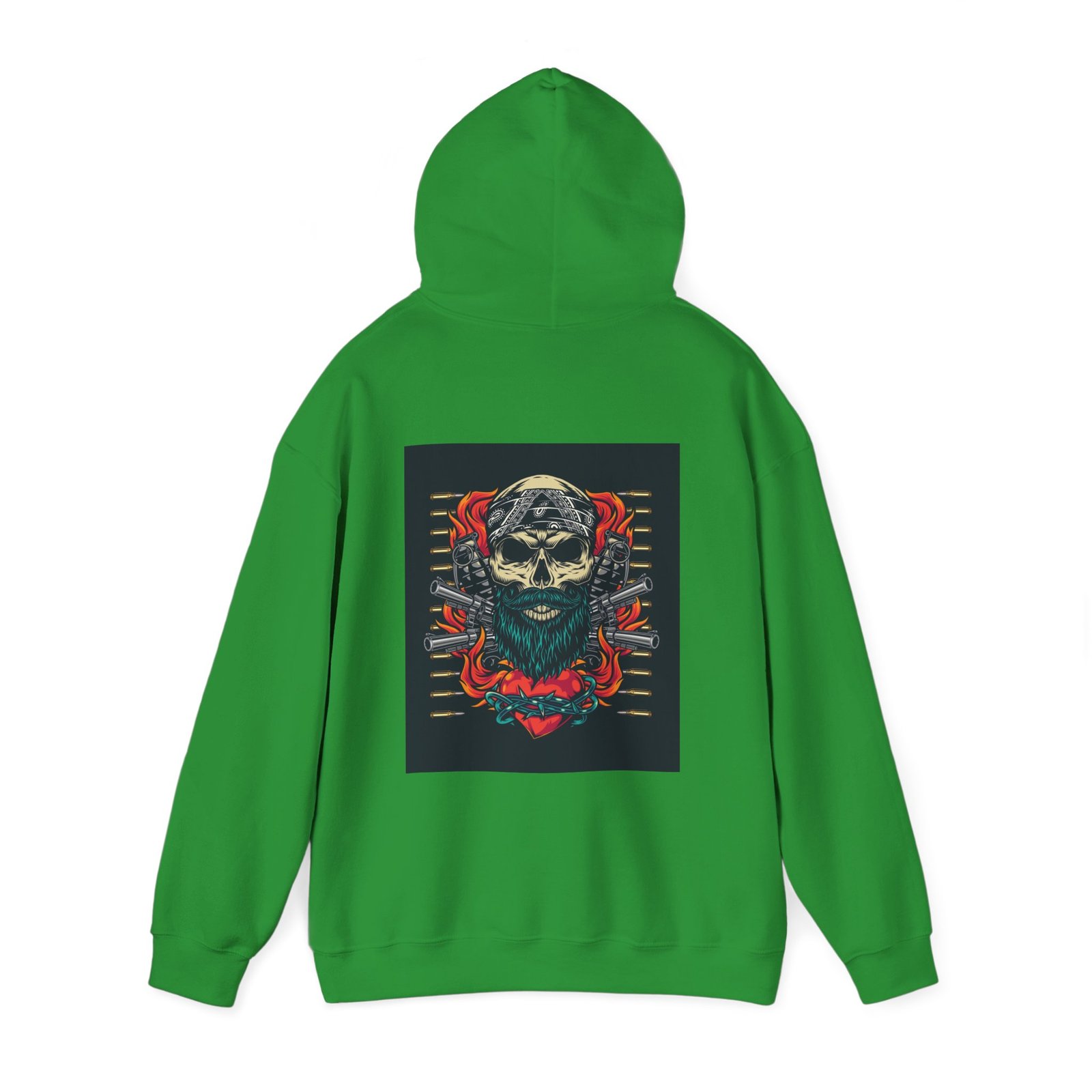 Skull Tattoo Unisex Heavy Blend™ Hooded Sweatshirt - Image 35