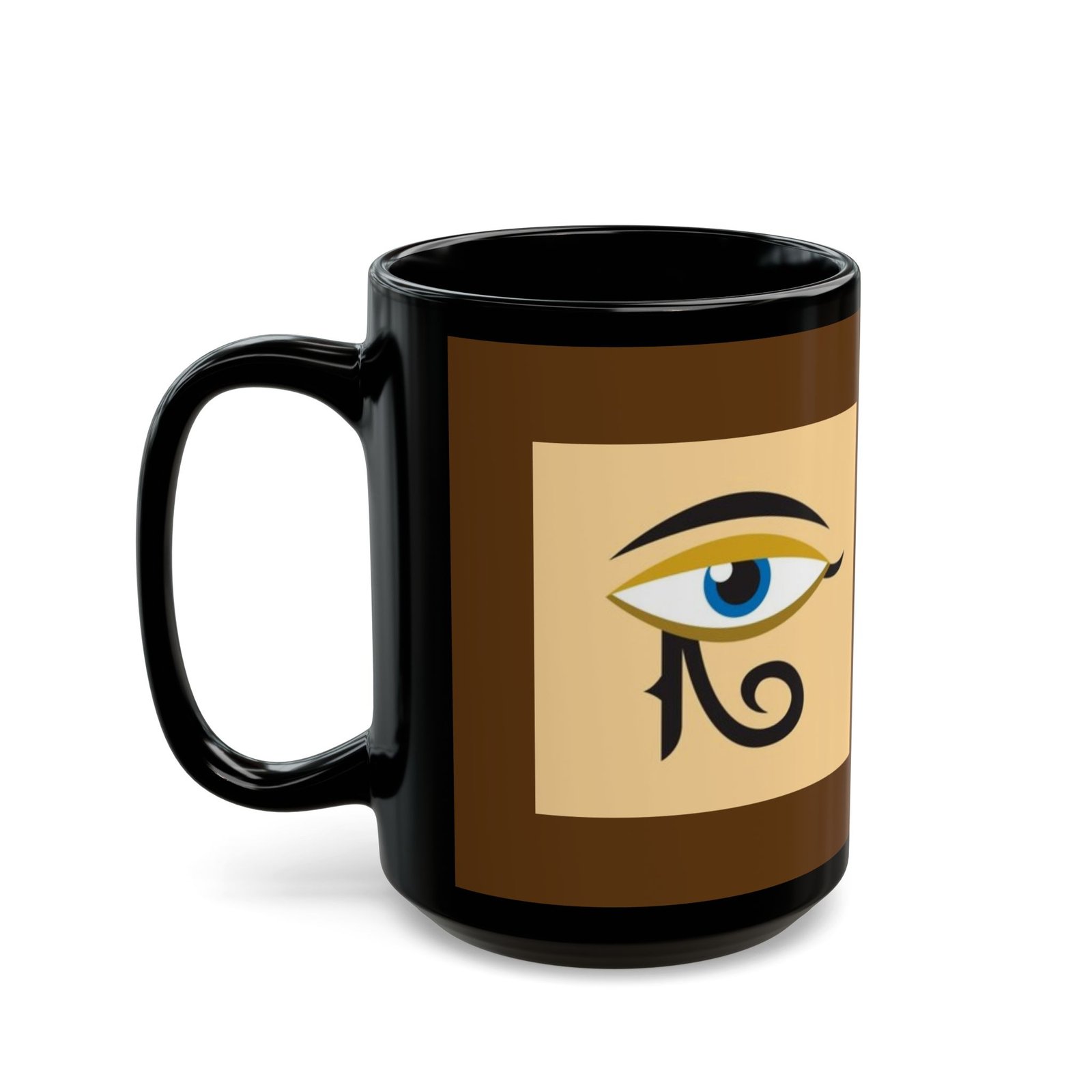 Egyptian Eye Black Mug (11oz, 15oz) - Image 7