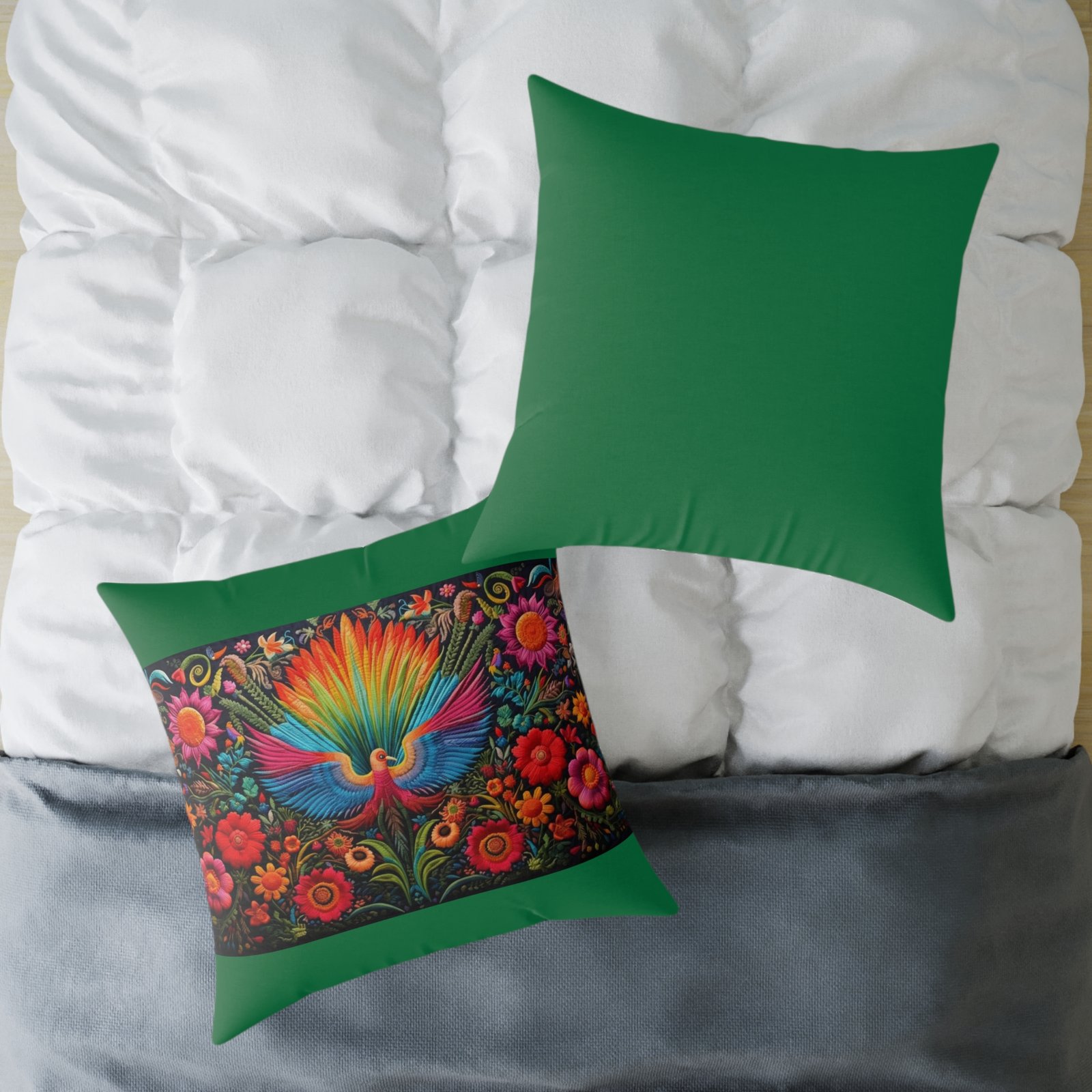 Mexico Square Poly Canvas Pillow - Image 20