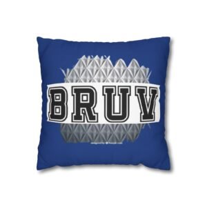Bruv Square Poly Canvas Pillowcase