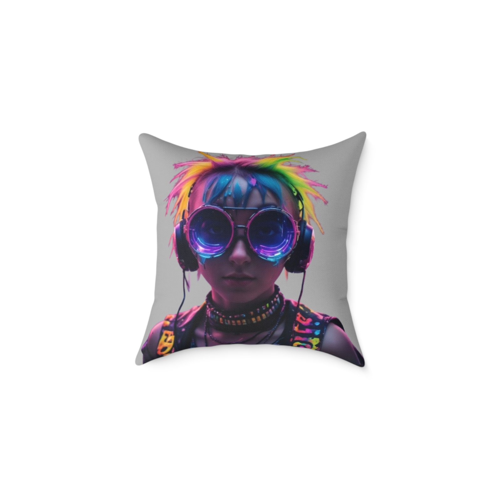 Crazy Square Poly Canvas Pillow - Image 5