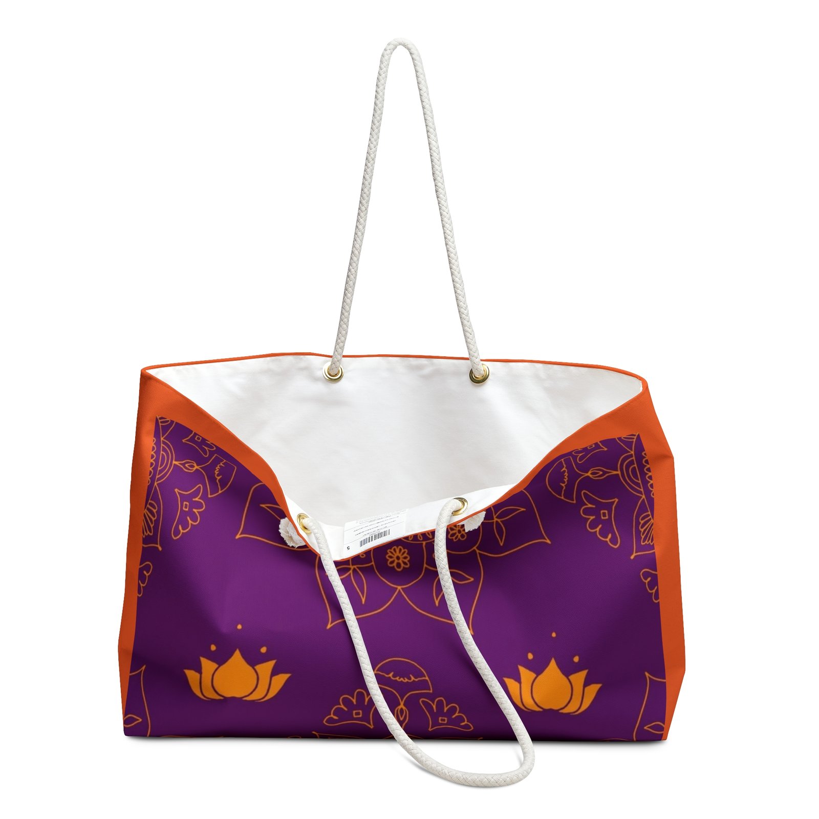 Indian Pattern Stylish Women Weekender Bag - Image 3