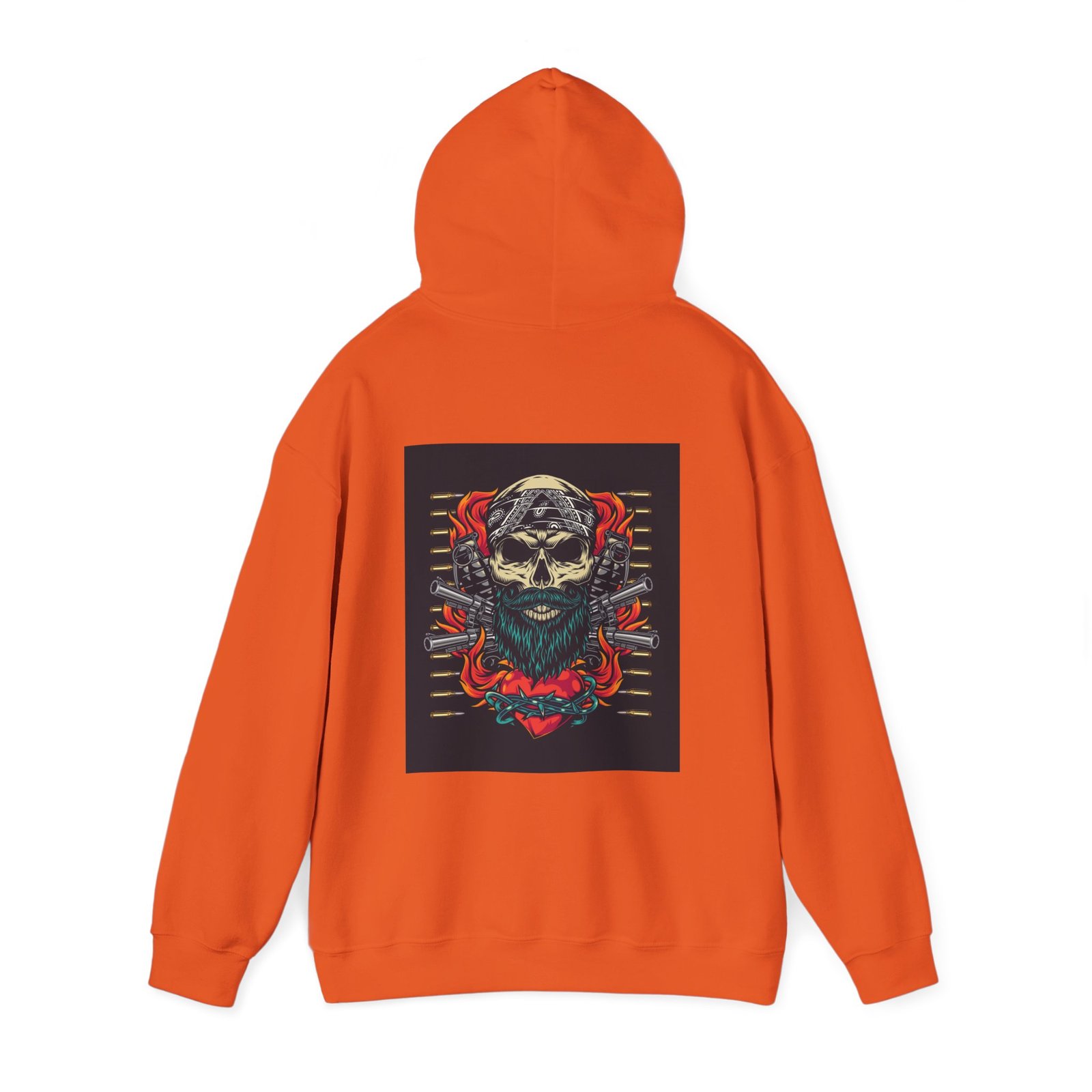Skull Tattoo Unisex Heavy Blend™ Hooded Sweatshirt - Image 23