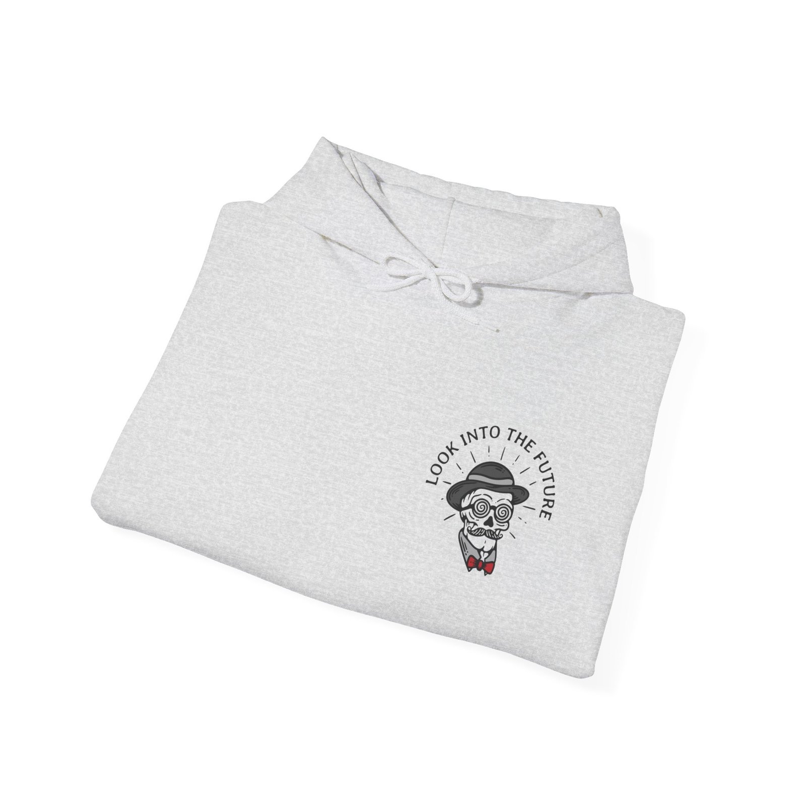 Gangster Skull Tattoo Hooded Sweatshirt. Unisex Heavy Blend™ Hooded Sweatshirt - Image 8