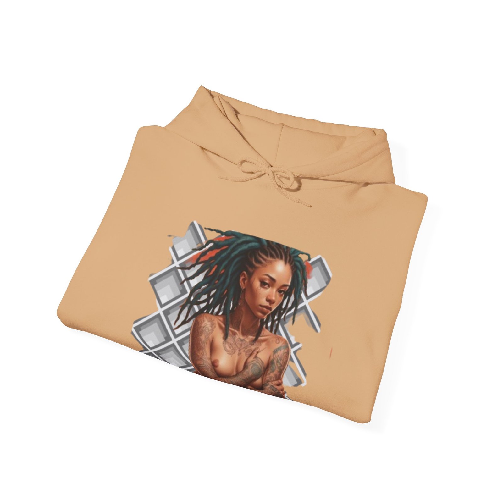 Dreadlocks Unisex Heavy Blend™ Hooded Sweatshirt - Image 20