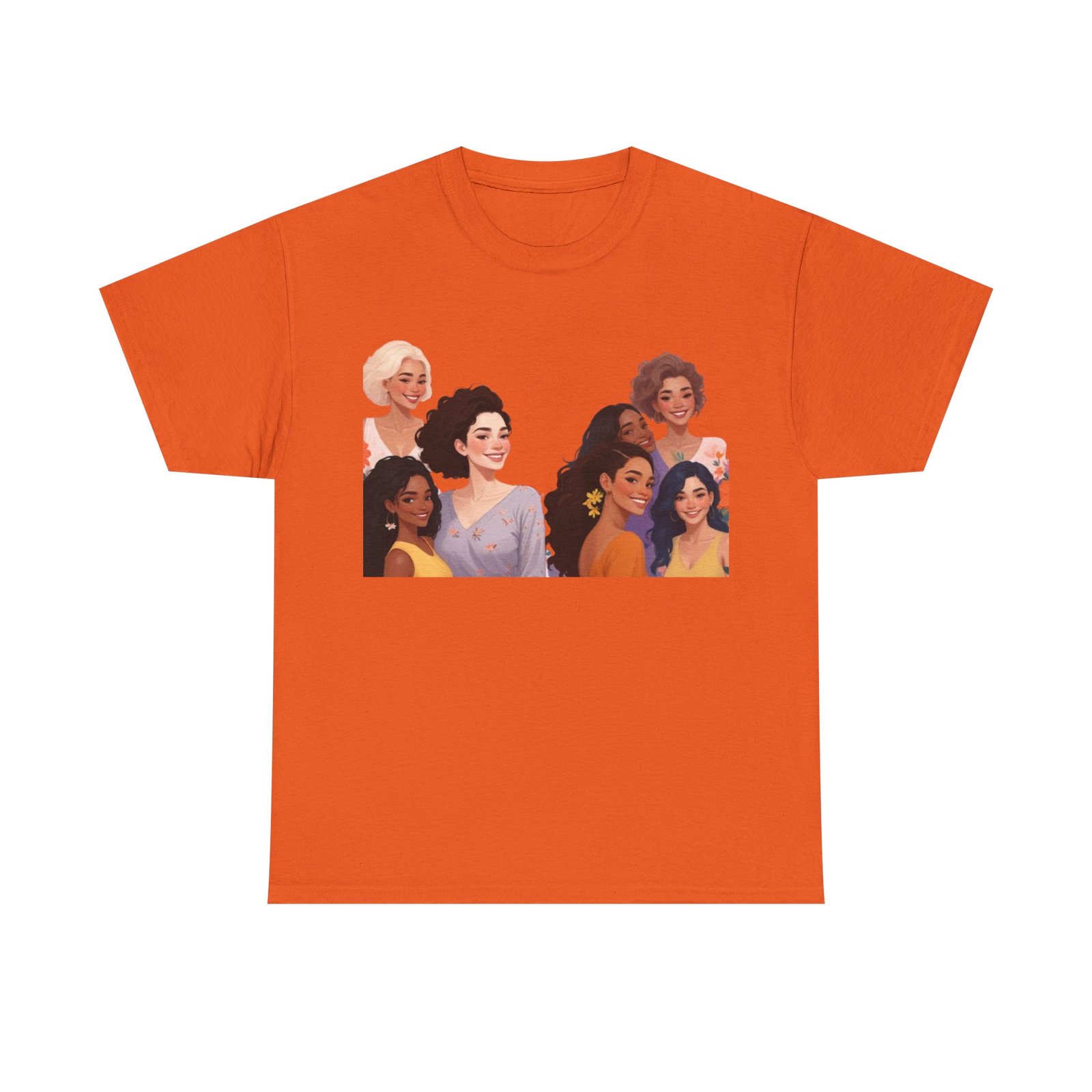 Friendly Unisex Heavy Cotton Tee - Image 21