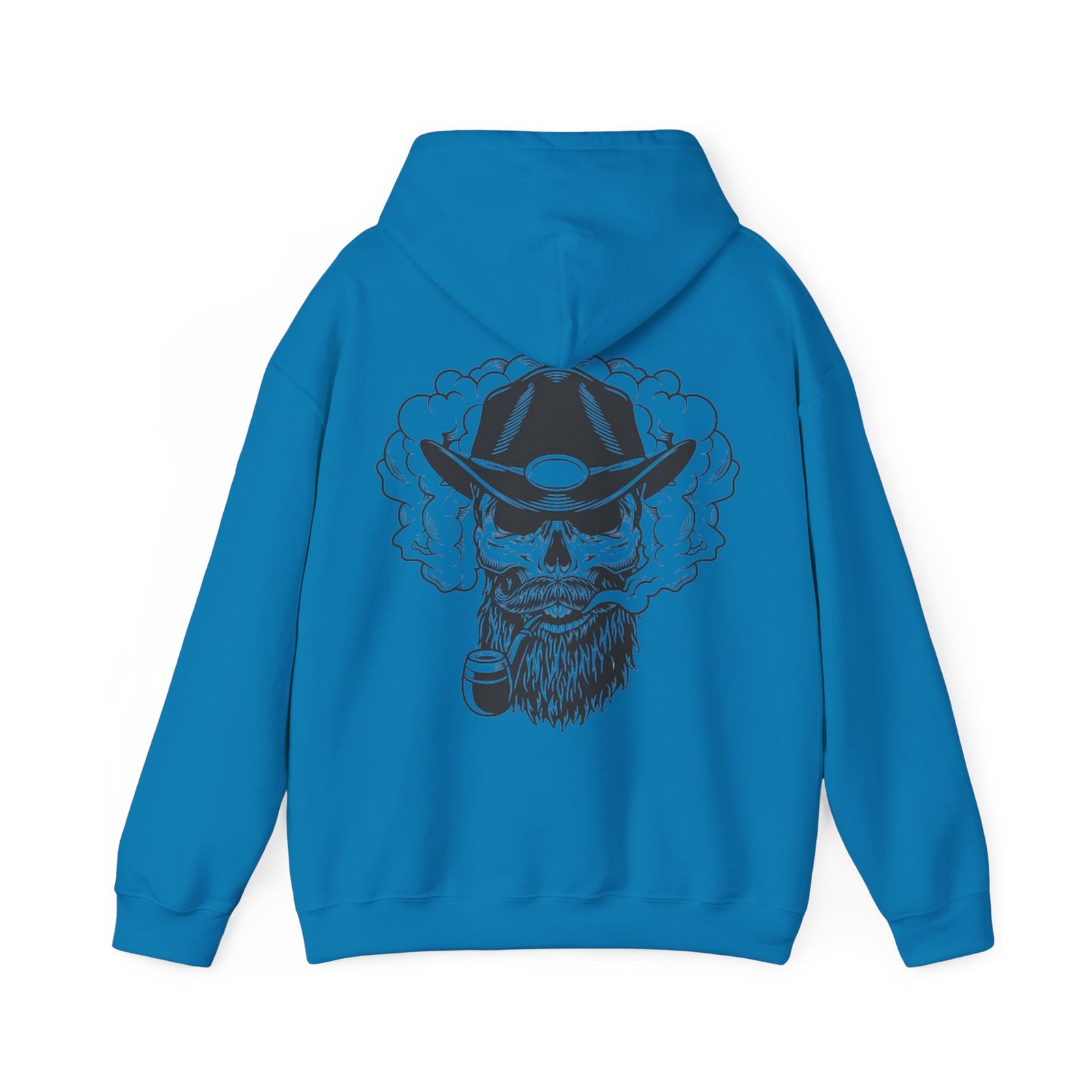 Gangster Skull Tattoo Hooded Sweatshirt. Unisex Heavy Blend™ Hooded Sweatshirt - Image 54