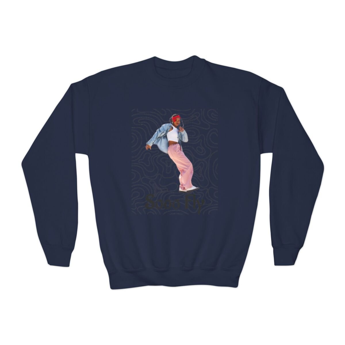 Another Level Brand Youth Crewneck Sweatshirt - Image 25