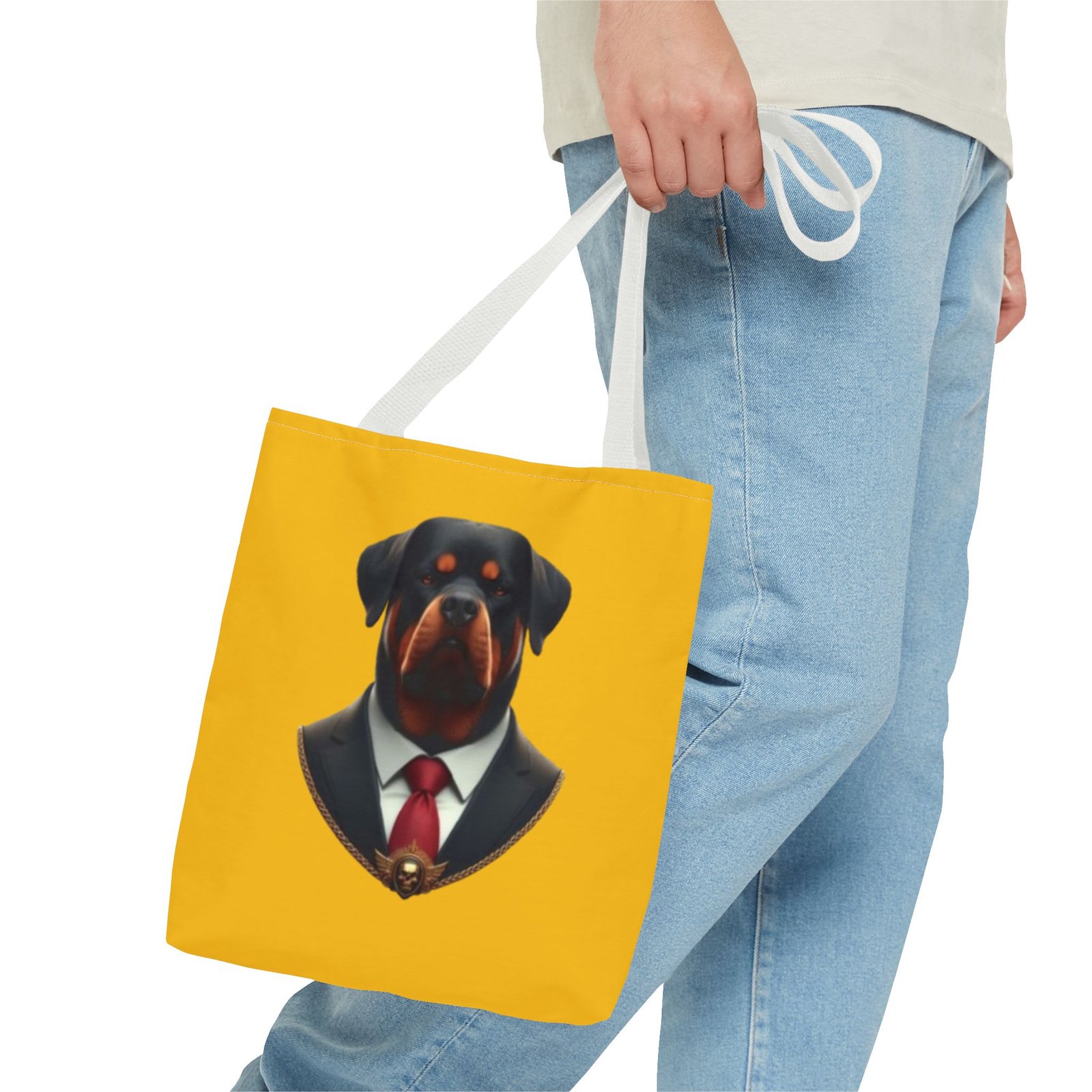 Rottweiler Dog Tote Bag - Stylish Dog Lover's Accessory - Image 11