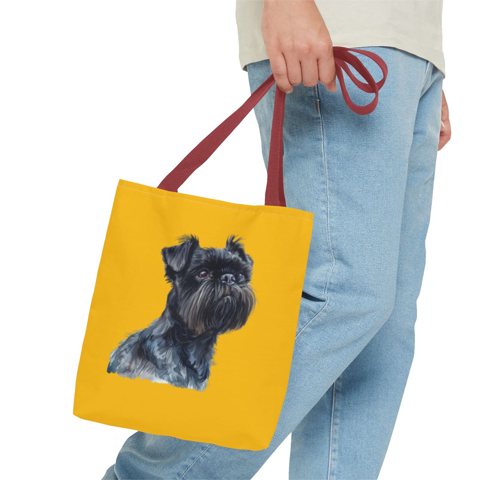 Terrier Dog Tote Bag - Stylish Dog Lover's Accessory - Image 7