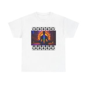 Chakras Yoga Unisex  Heavy Cotton Tee