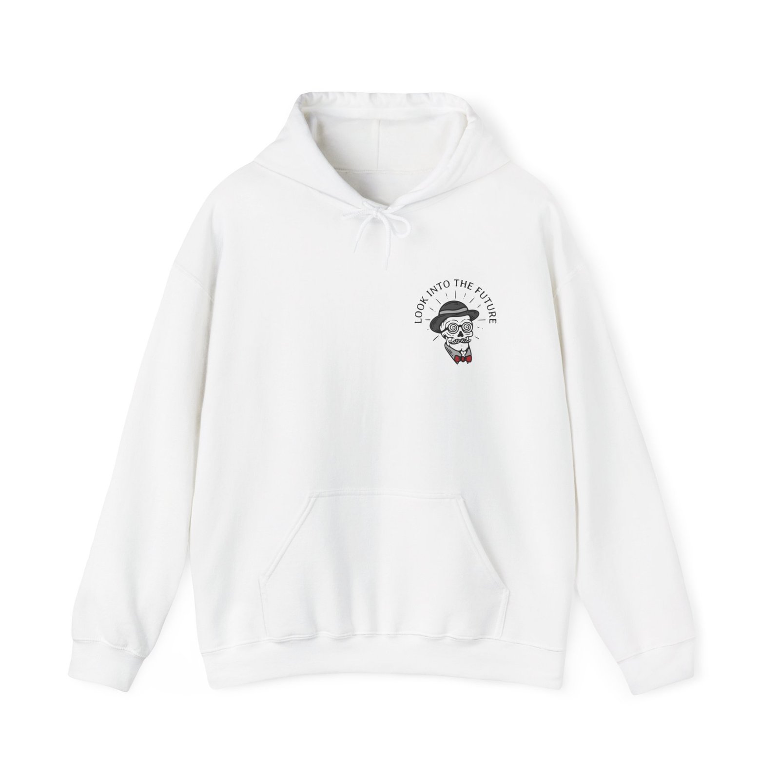 Gangster Skull Tattoo Hooded Sweatshirt. Unisex Heavy Blend™ Hooded Sweatshirt