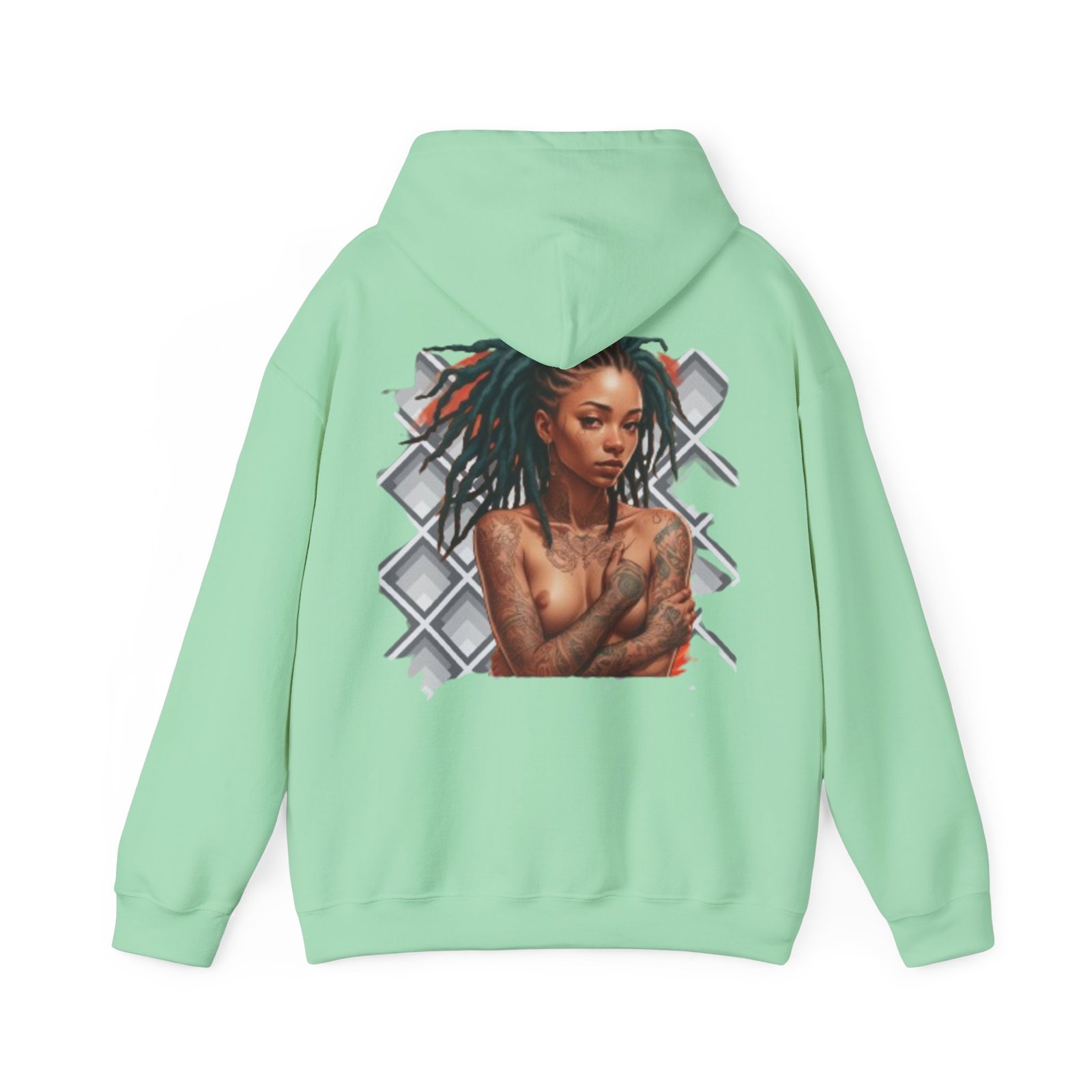 Dreadlocks Unisex Heavy Blend™ Hooded Sweatshirt - Image 26