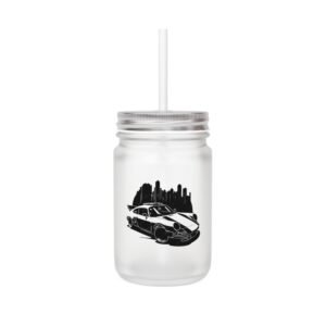 Classic Cars Mason Jar