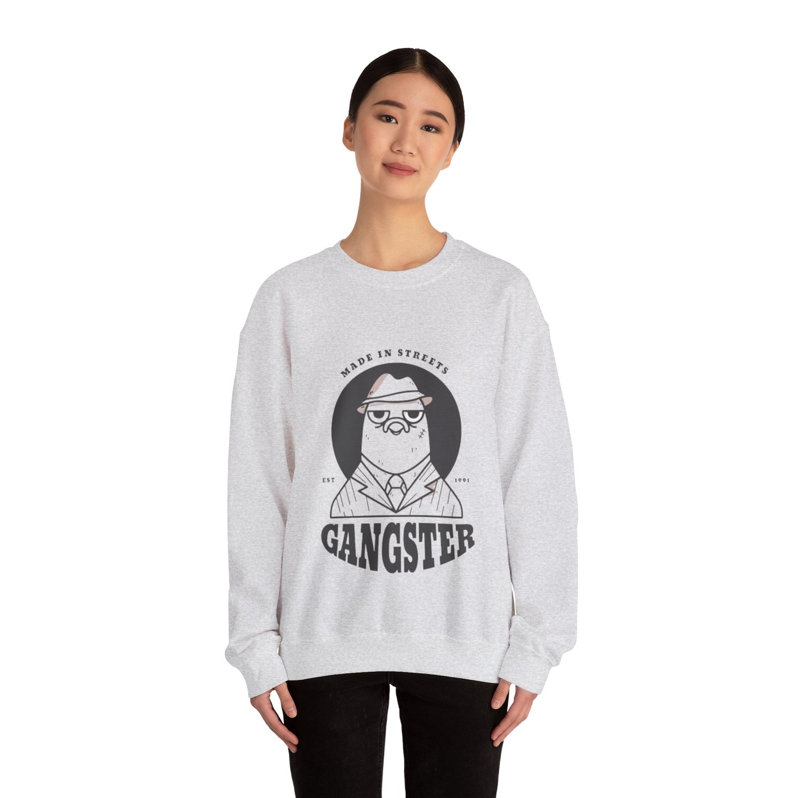 Gangster Unisex Heavy Blend™ Crewneck Sweatshirt - Image 8