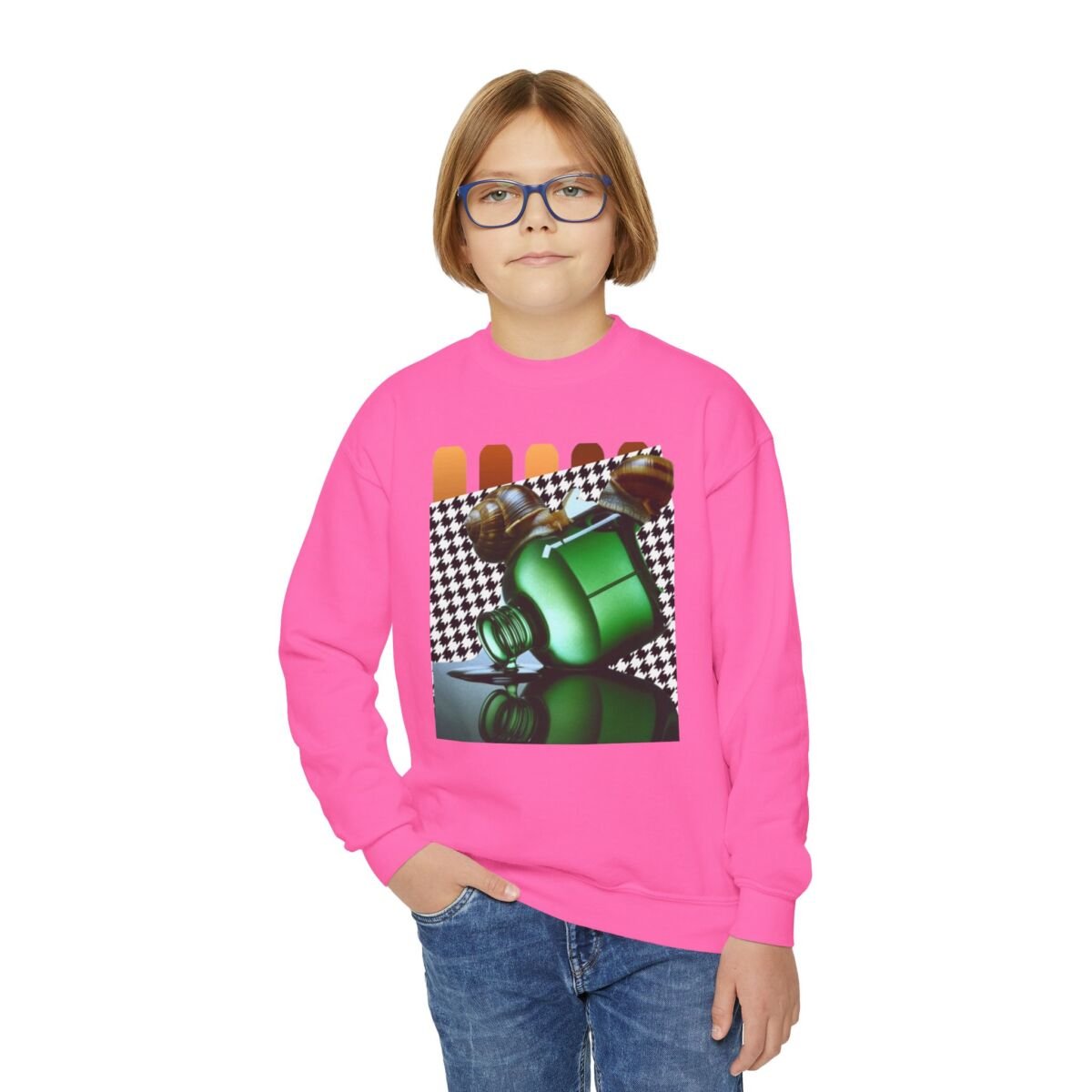 Another Level Brand Youth Crewneck Sweatshirt - Image 35
