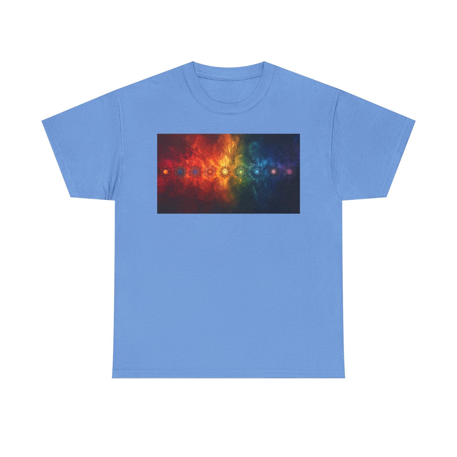 Chakras Yoga Unisex Heavy Cotton Tee - Image 57