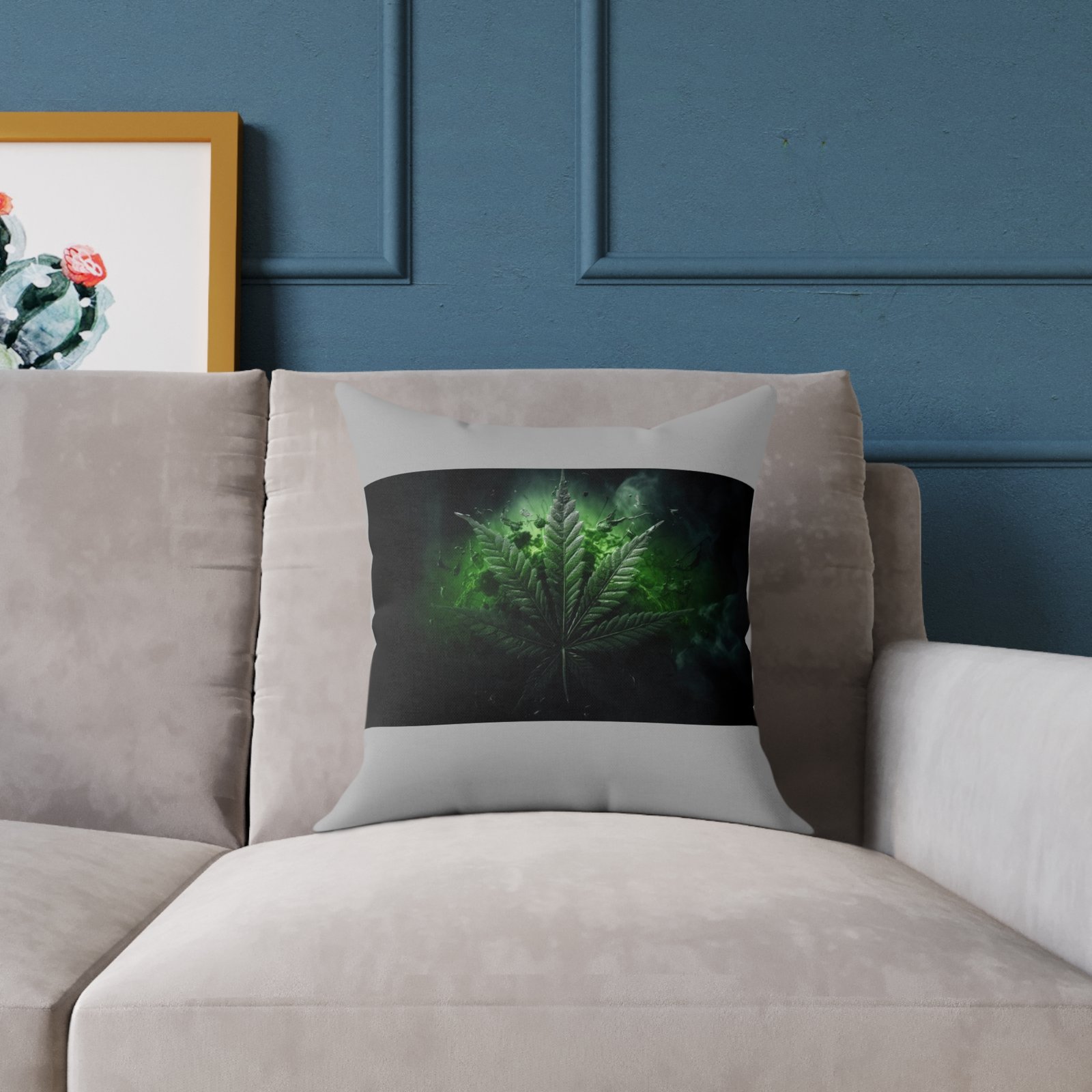 Square Poly Canvas Pillow - Image 3