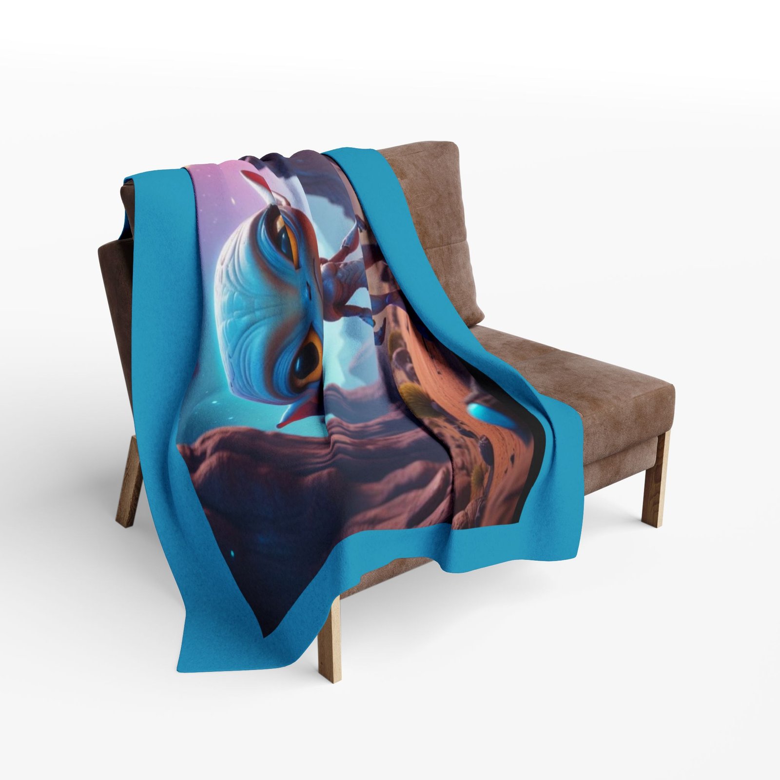 Alien Arctic Fleece Blanket - Image 8