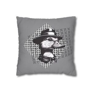 Gangster Square Poly Canvas Pillowcase