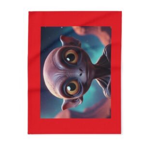 Alien Arctic Fleece Blanket 08