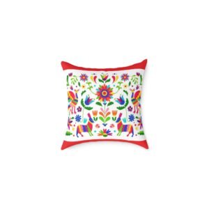 Mexico Square Poly Canvas Pillow