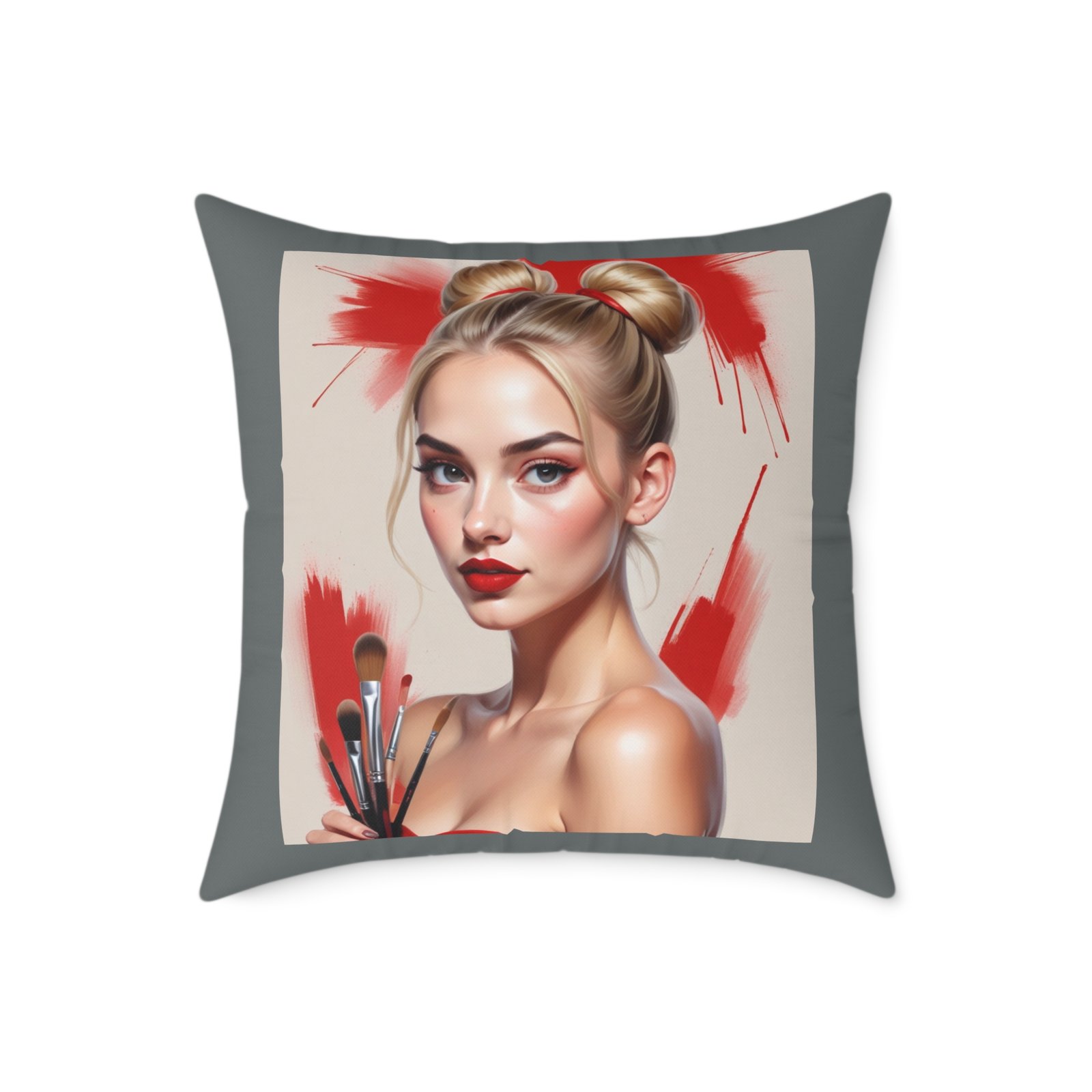 Mine Square Poly Canvas Pillow - Image 13