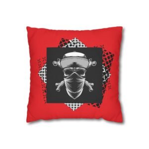 Gangster Square Poly Canvas Pillowcase