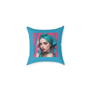 Oh No Square Poly Canvas Pillow