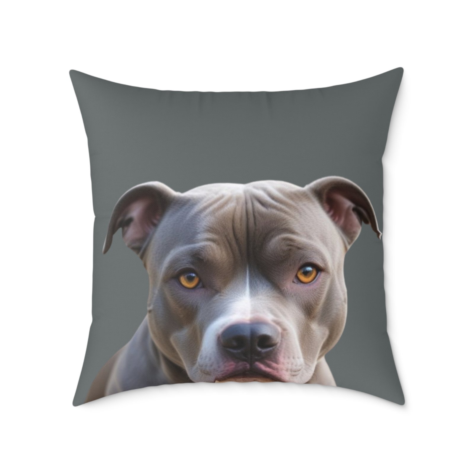 Staffordshire Bull Terrier Square Poly Canvas Pillow - Image 17