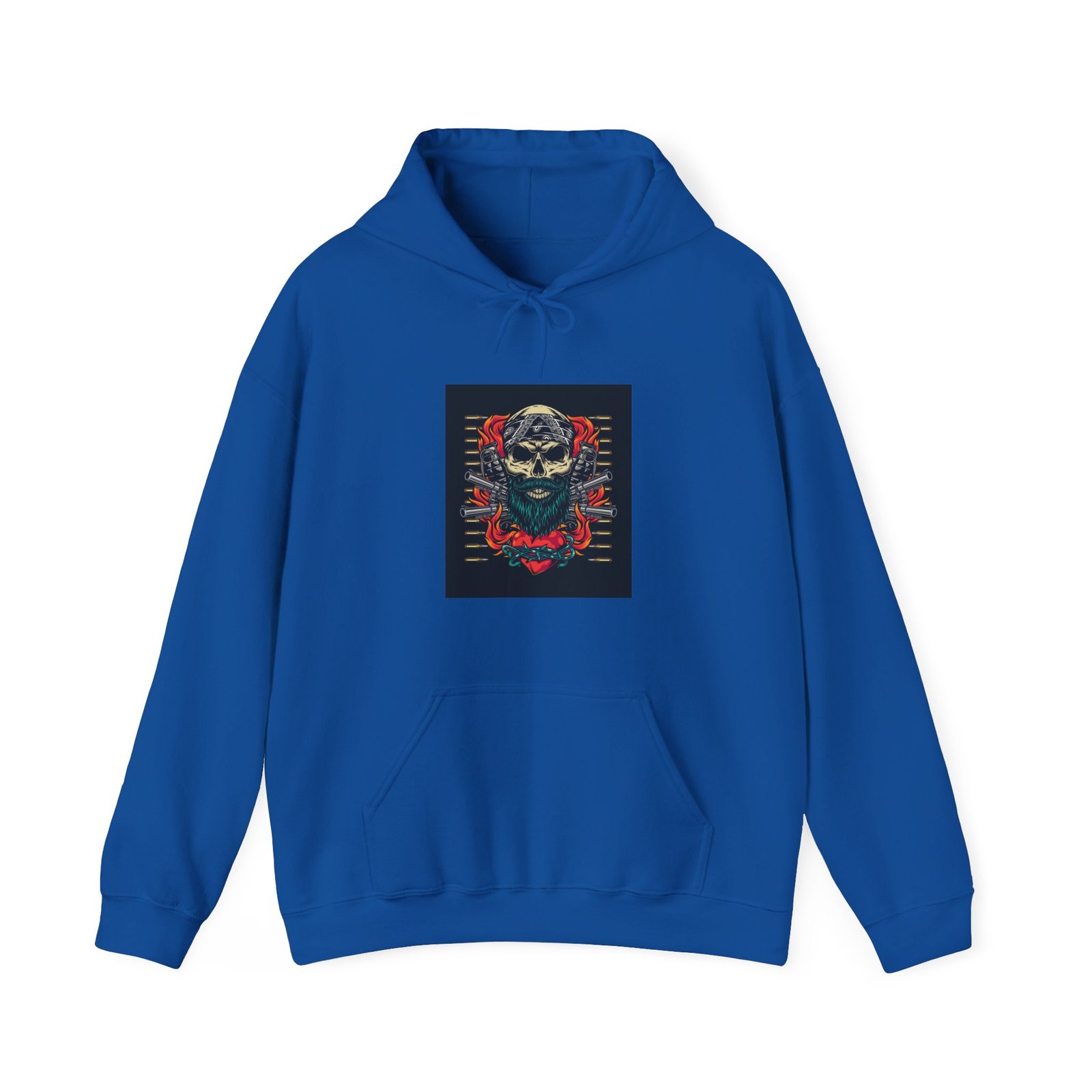 Skull Tattoo Unisex Heavy Blend™ Hooded Sweatshirt - Image 57